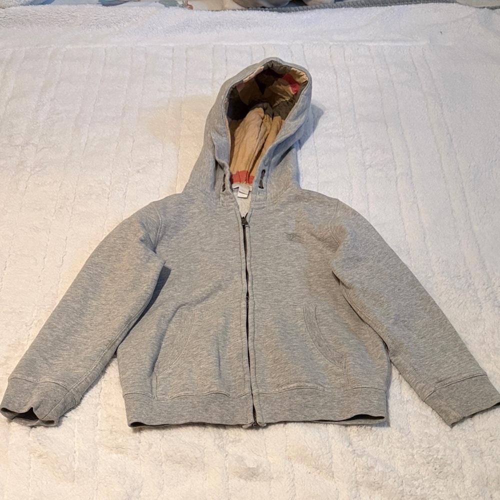 Gray Kids Hoodie